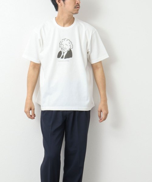 NOLLEY’S goodman(ノーリーズグッドマン)/【BARNS OUTFITTERS/バーンズアウトフィッターズ】別注 TUBE Tシャツ learn from yesterday/img05
