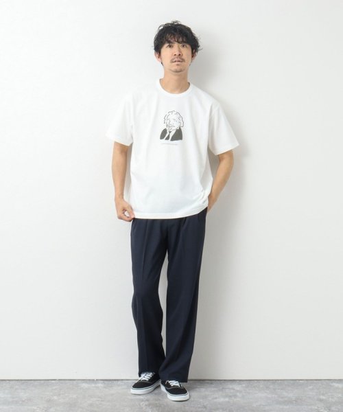 NOLLEY’S goodman(ノーリーズグッドマン)/【BARNS OUTFITTERS/バーンズアウトフィッターズ】別注 TUBE Tシャツ learn from yesterday/img10