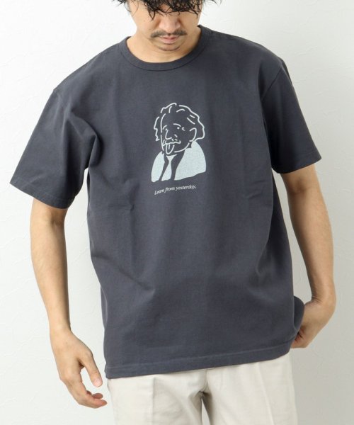 NOLLEY’S goodman(ノーリーズグッドマン)/【BARNS OUTFITTERS/バーンズアウトフィッターズ】別注 TUBE Tシャツ learn from yesterday/img28