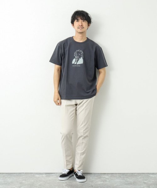 NOLLEY’S goodman(ノーリーズグッドマン)/【BARNS OUTFITTERS/バーンズアウトフィッターズ】別注 TUBE Tシャツ learn from yesterday/img35