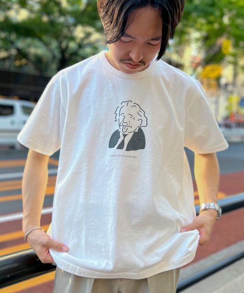 NOLLEY’S goodman(ノーリーズグッドマン)/【BARNS OUTFITTERS/バーンズアウトフィッターズ】別注 TUBE Tシャツ learn from yesterday/img59