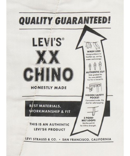 Levi's(リーバイス)/XX オーセンティック ショートパンツ ベージュ OLIVE GRAY CORDURO/img12