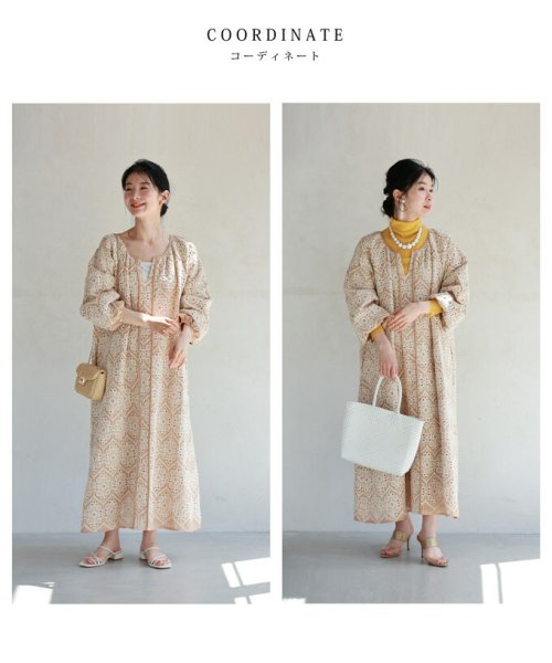 CAWAII(カワイイ)/美しい花織りなすアンティーク刺繍ロングワンピース/img09