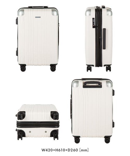 ヒロミチナカノ スーツケース Mサイズ 44L/54L 拡張機能付き hiromichi nakano 05352 キャリーケース キャリーバッグ 商品説明ブランド　 ｜ヒロミチ ナカノ / hiromichi nakanoシリーズ　 ｜モンターニャ / montagna品番　　　 ｜05352形状　 G1415312581(10890円)