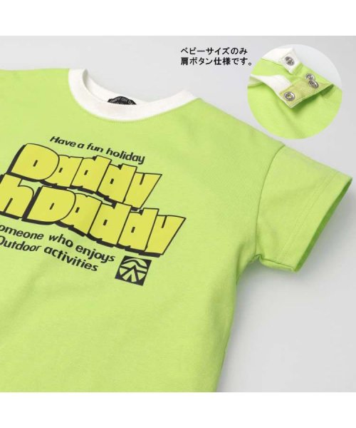 DaddyOhDaddy(ダディオダディ)/【子供服】 Daddy Oh Daddy (ダディオダディ) 日本製 ロゴプリント半袖Tシャツ 90cm～130cm V32822/img03
