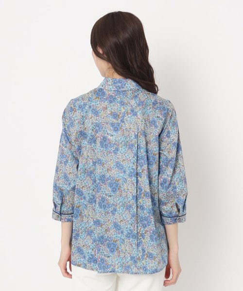 リバティプリント7分袖ブラウス リバティプリント7分袖ブラウス リバティプリント7分袖ブラウス U1721589179(13200円)