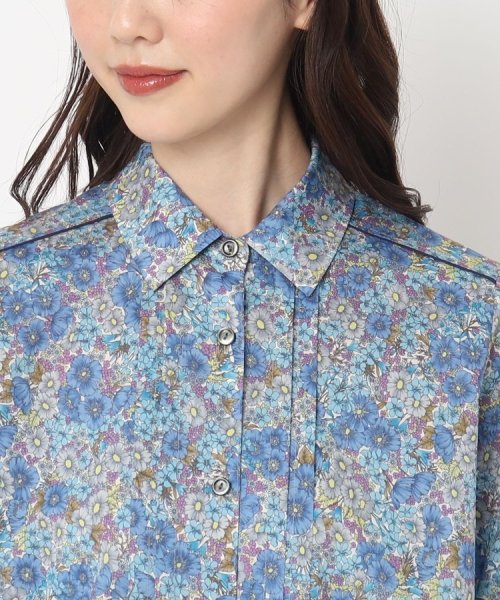 リバティプリント7分袖ブラウス リバティプリント7分袖ブラウス リバティプリント7分袖ブラウス U1721589179(13200円)