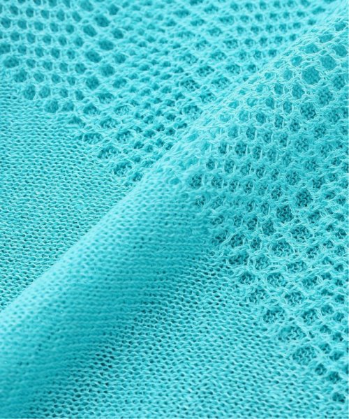 【THROW/スロー】Linen Cross Mesh Scarf スカーフ THROW/スロー