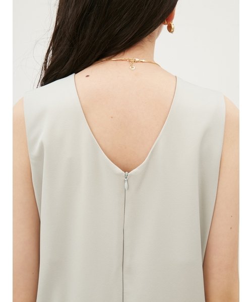 センタープレスクルーネックオールインワン 予めご了承ください