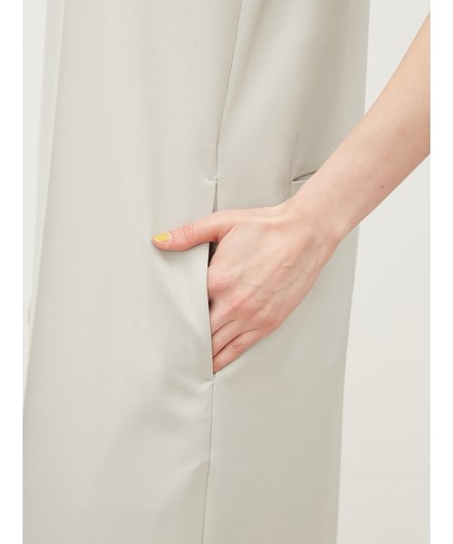 センタープレスクルーネックオールインワン 予めご了承ください