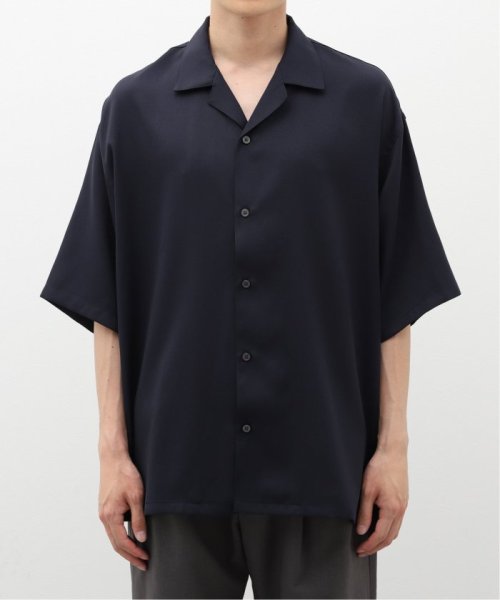 417 EDIFICE(フォーワンセブン　エディフィス)/【Plan Tech】アムンゼンオープンカラーシャツ”セットアップ着用可能”/img02