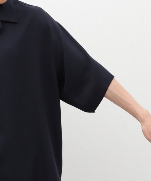 417 EDIFICE(フォーワンセブン　エディフィス)/【Plan Tech】アムンゼンオープンカラーシャツ”セットアップ着用可能”/img07