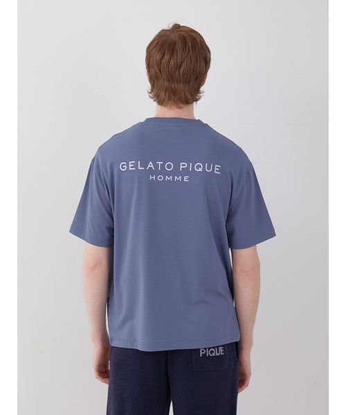 GELATO PIQUE HOMME(GELATO PIQUE HOMME)/【接触冷感】【HOMME】ジェラートピケロゴバックプリントTシャツ/img08