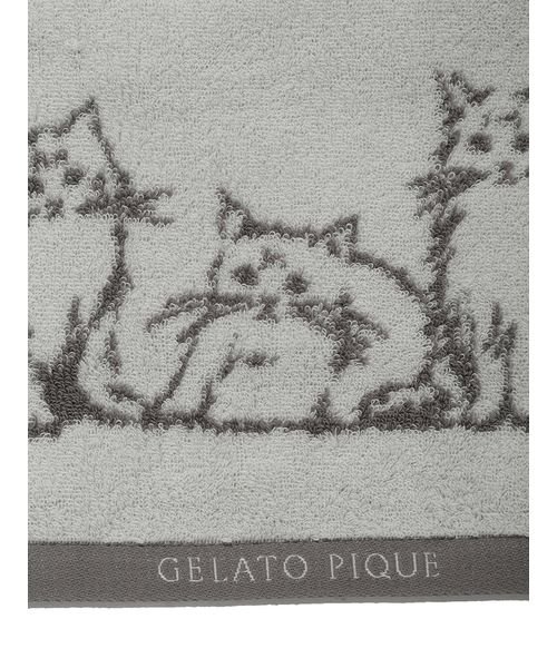 gelato pique(gelato pique)/ネコ柄フェイスタオル/img06