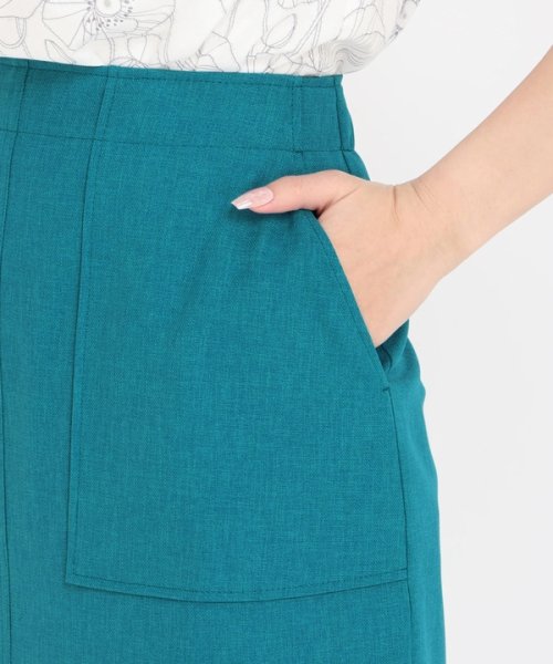 アウトポケットタイトスカート 