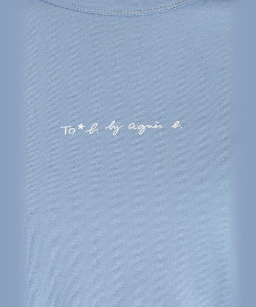 To b. by agnes b.(トゥービー　バイ　アニエスベー)/ W984 TS ロゴTシャツ/img05
