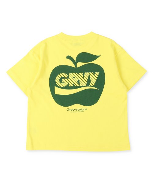 GROOVY COLORS(グルービーカラーズ)/APPLE GRVY Tシャツ/img03