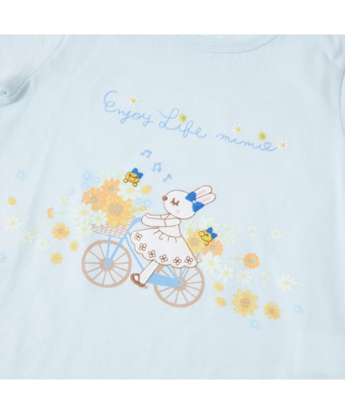 KP(ケーピー)/KP(ケーピー)【日本製】自転車mimiちゃんの半袖Tシャツ(100～130)/img12