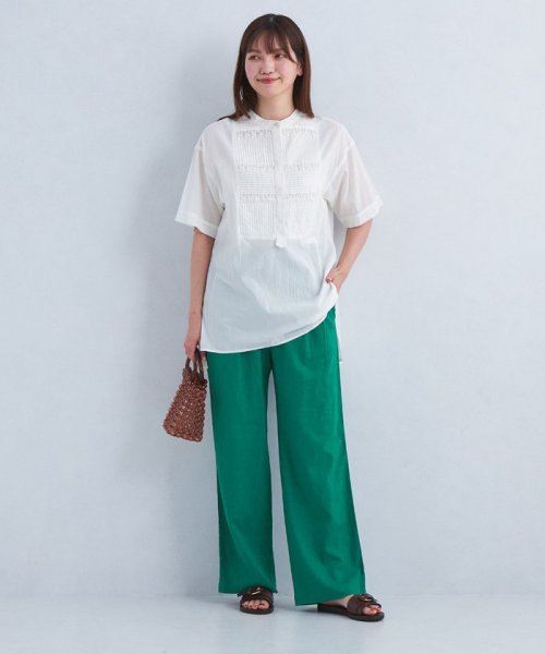 ［size SHORT/TALLあり］BREEZE LINEN ブリーズリネン ワイド パンツ 人気・おすすめ｜多用途・生活用品におすすめ キャンペーン中 即納 即日発送サービス