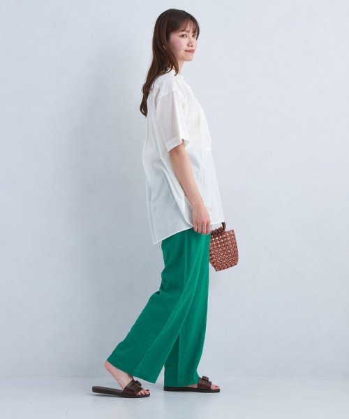 ［size SHORT/TALLあり］BREEZE LINEN ブリーズリネン ワイド パンツ 人気・おすすめ｜多用途・生活用品におすすめ キャンペーン中 即納 即日発送サービス