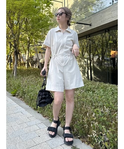 ギャザーストラップサンダル(506034099) | emmi atelier(emmi atelier 