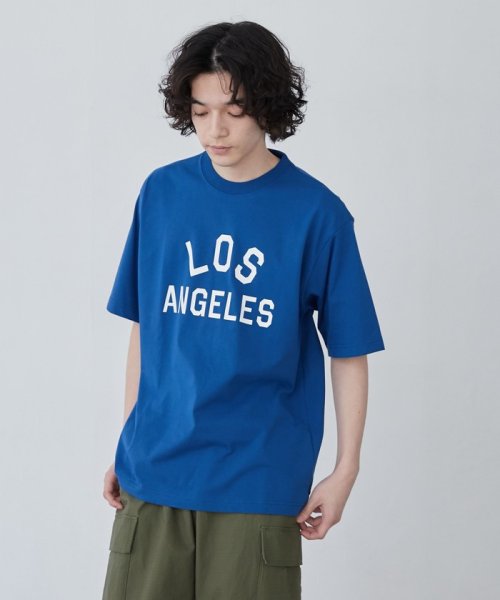 coen(coen)/【WELLTECT】cityロゴプリントTシャツ（WEB限定カラー）/img01