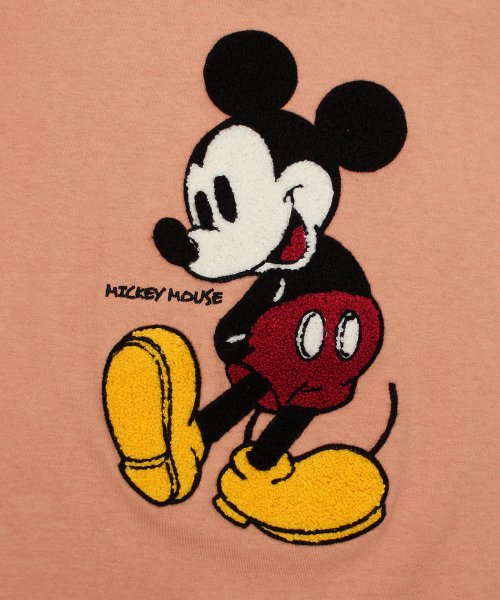 DISNEY(DISNEY)/【DISNEY/ディズニー】サガラ刺繍半袖Tシャツ　ミッキーマウス・エイリアン/リトル・グリーン・メン/img10