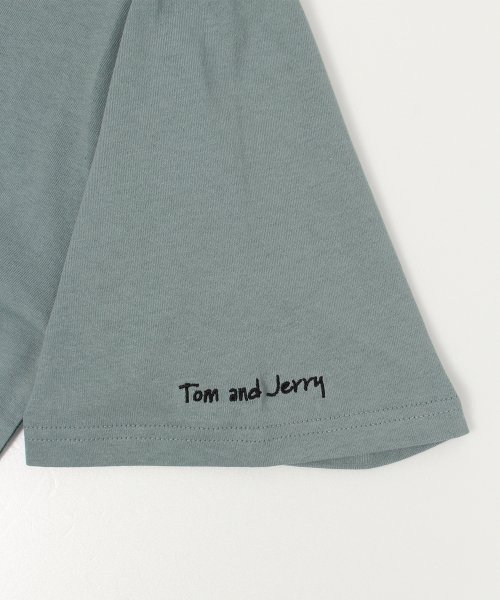 ALWAYS GOOD TIME NEW BASIC STORE(オールウェイグッドタイムニューベーシックストア)/【TOM & JERRY/トムとジェリー】サガラ刺繍半袖Tシャツ/img11