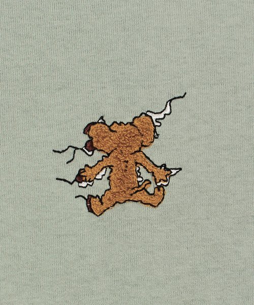 ALWAYS GOOD TIME NEW BASIC STORE(オールウェイグッドタイムニューベーシックストア)/【TOM & JERRY/トムとジェリー】サガラ刺繍半袖Tシャツ/img20