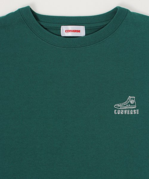 CONVERSE(コンバース)/【CONVERSE/コンバース】シューズ刺繍半袖Tシャツ/img04