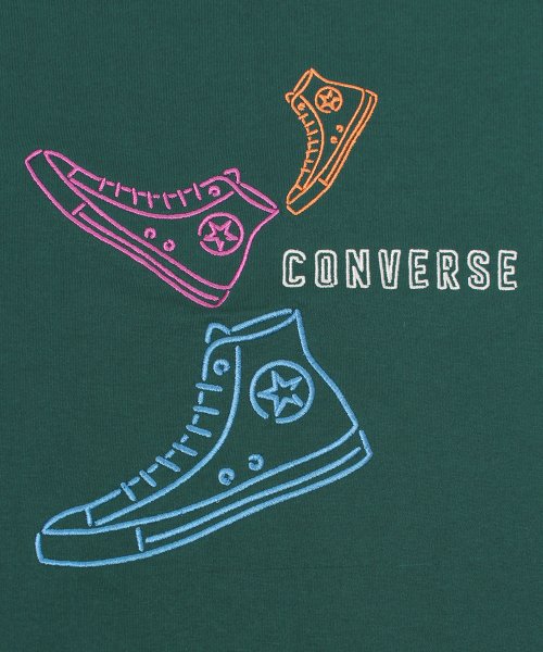 CONVERSE(コンバース)/【CONVERSE/コンバース】シューズ刺繍半袖Tシャツ/img11