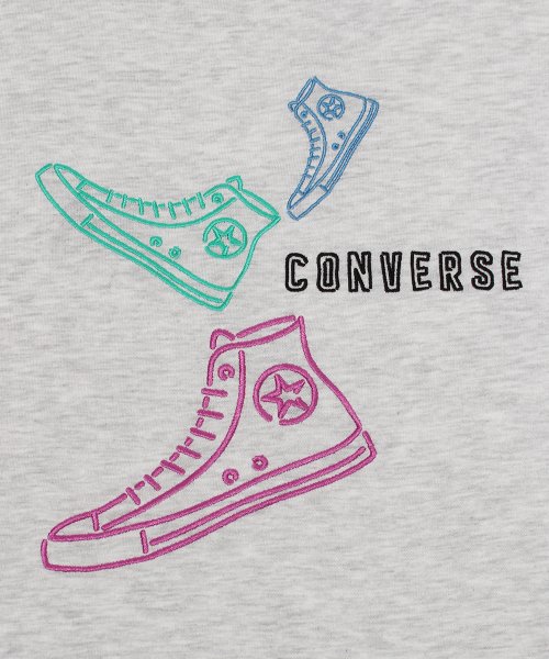 CONVERSE(コンバース)/【CONVERSE/コンバース】シューズ刺繍半袖Tシャツ/img20