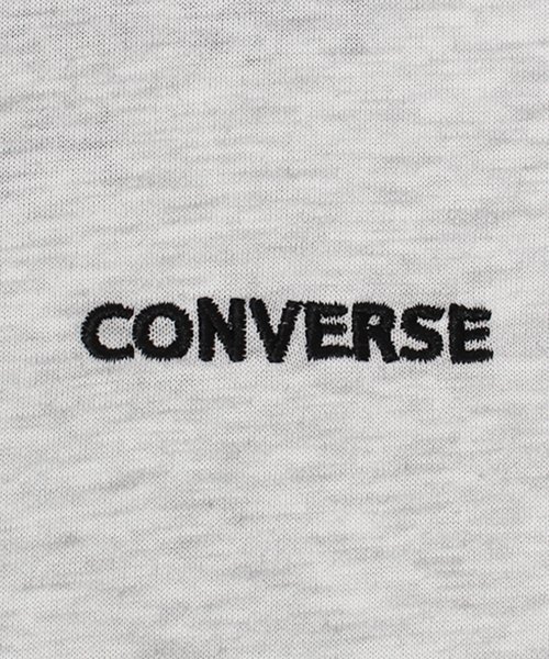 CONVERSE(CONVERSE)/【CONVERSE/コンバース】天竺オールスターシューズフロッキープリント半袖クルーネックTシャツ/img09