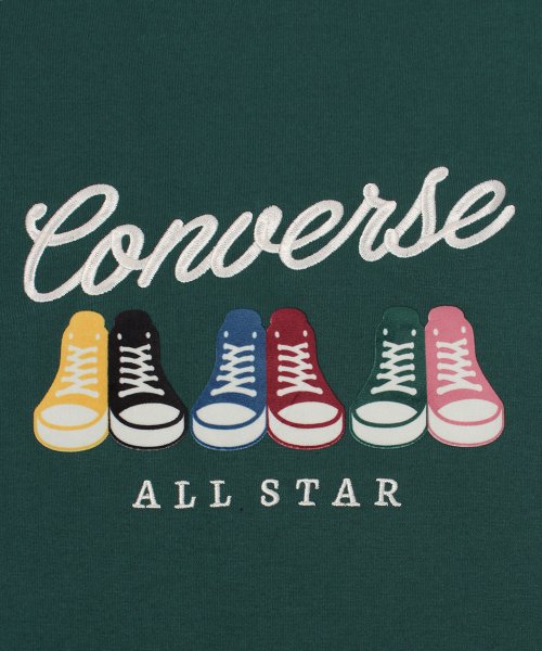 CONVERSE(CONVERSE)/【CONVERSE/コンバース】シューズフロッキープリントTシャツ/img20