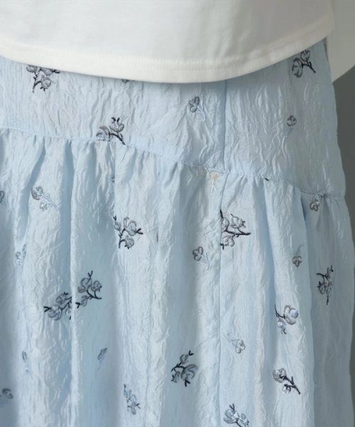 Rirandture(リランドチュール)/フラワー刺繍ジャガードスカート/img18
