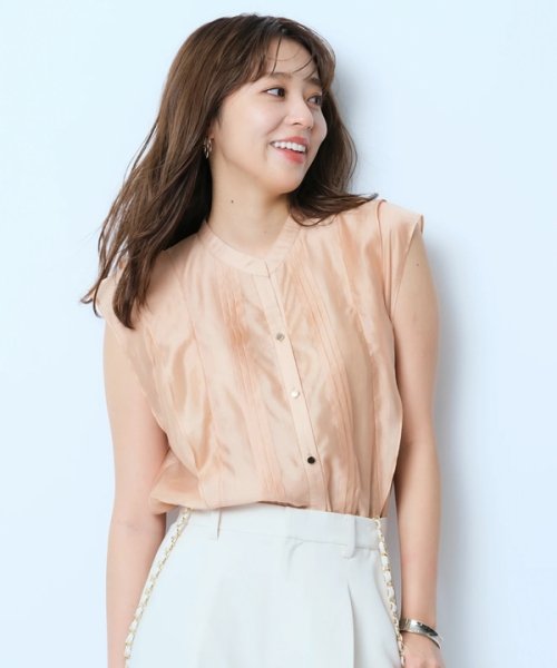 サマーエアリーフリルブラウス 予めご了承ください