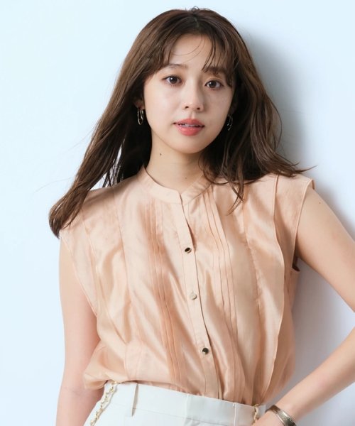 サマーエアリーフリルブラウス 予めご了承ください