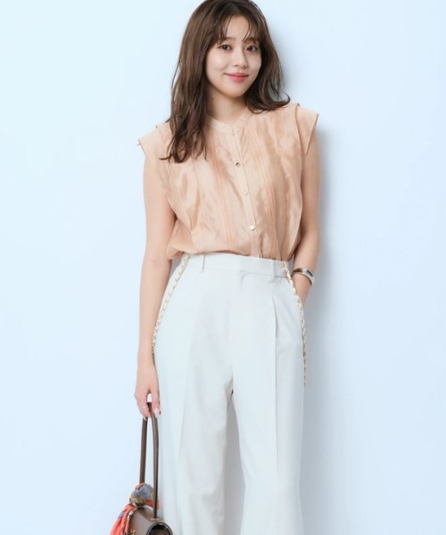 サマーエアリーフリルブラウス 予めご了承ください