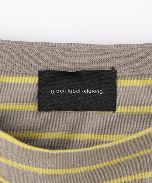 green label relaxing(グリーンレーベルリラクシング)/SUVIN バスクボーダー Tシャツ/img21