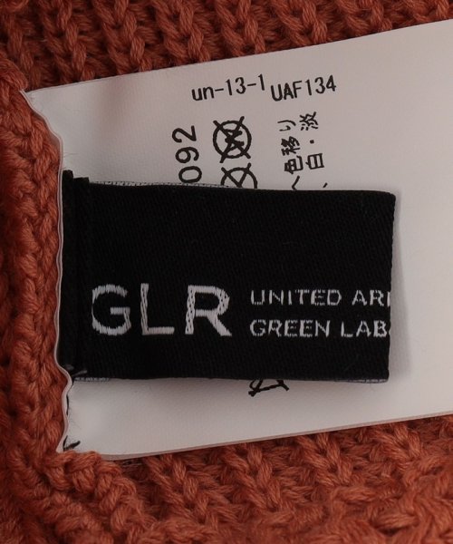 green label relaxing(グリーンレーベルリラクシング)/GLR リネンコットン ロゴ ニットハット/img18