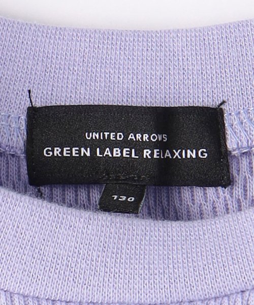 green label relaxing （Kids）(グリーンレーベルリラクシング（キッズ）)/ハニカム ナミナミテープ Tシャツ 100cm－130cm/img15