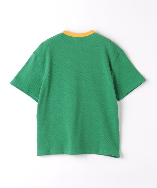 green label relaxing （Kids）(グリーンレーベルリラクシング（キッズ）)/ハニカム リンガーTシャツ 100cm－130cm/img01