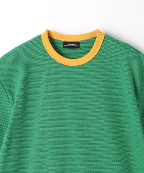 green label relaxing （Kids）(グリーンレーベルリラクシング（キッズ）)/ハニカム リンガーTシャツ 100cm－130cm/img02
