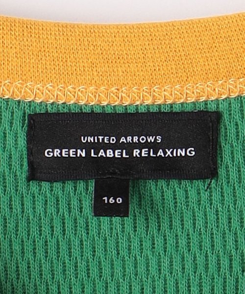 green label relaxing （Kids）(グリーンレーベルリラクシング（キッズ）)/ハニカム リンガーTシャツ 140cm－160cm/img11