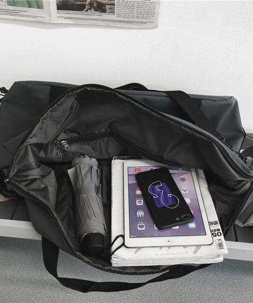 SETUP7(SETUP7)/【SETUP7】トラベルバッグ ボストンバッグ ユニセックス カジュアル 旅行 ショルダーバッグ 大容量 鞄 バッグ KNF073/img09