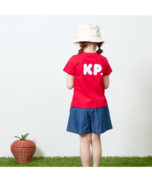 KP(ケーピー)/KP(ケーピー)mimiちゃんバックロゴ半袖Tシャツ80～130/img07