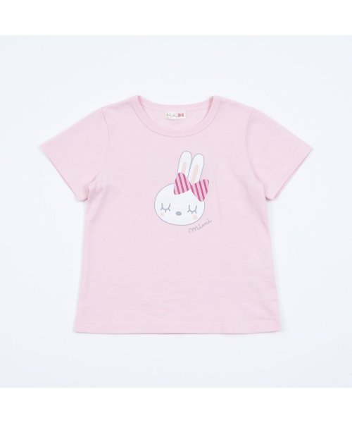 KP(ケーピー)/KP(ケーピー)mimiちゃんバックロゴ半袖Tシャツ80～130/img11