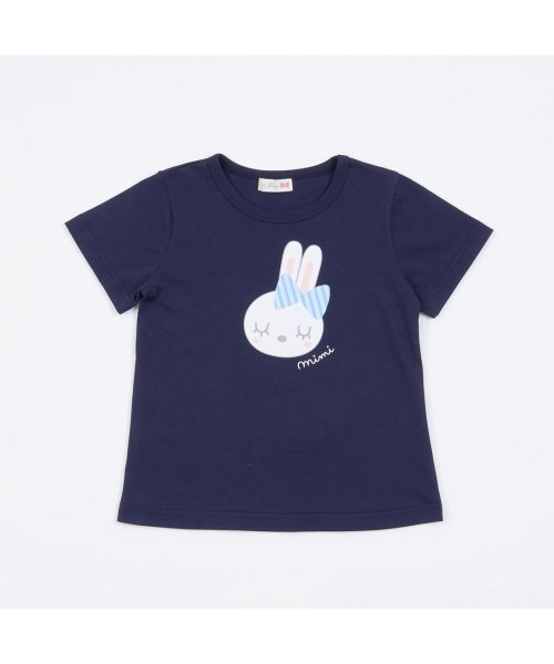 KP(ケーピー)/KP(ケーピー)mimiちゃんバックロゴ半袖Tシャツ80～130/img13