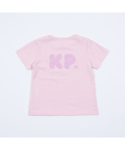 KP(ケーピー)/KP(ケーピー)mimiちゃんバックロゴ半袖Tシャツ80～130/img16