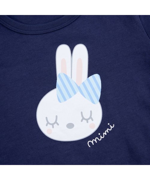 KP(ケーピー)/KP(ケーピー)mimiちゃんバックロゴ半袖Tシャツ80～130/img22
